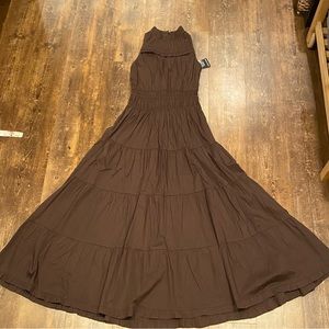 Boston Proper Smocked Halter Dress - 6